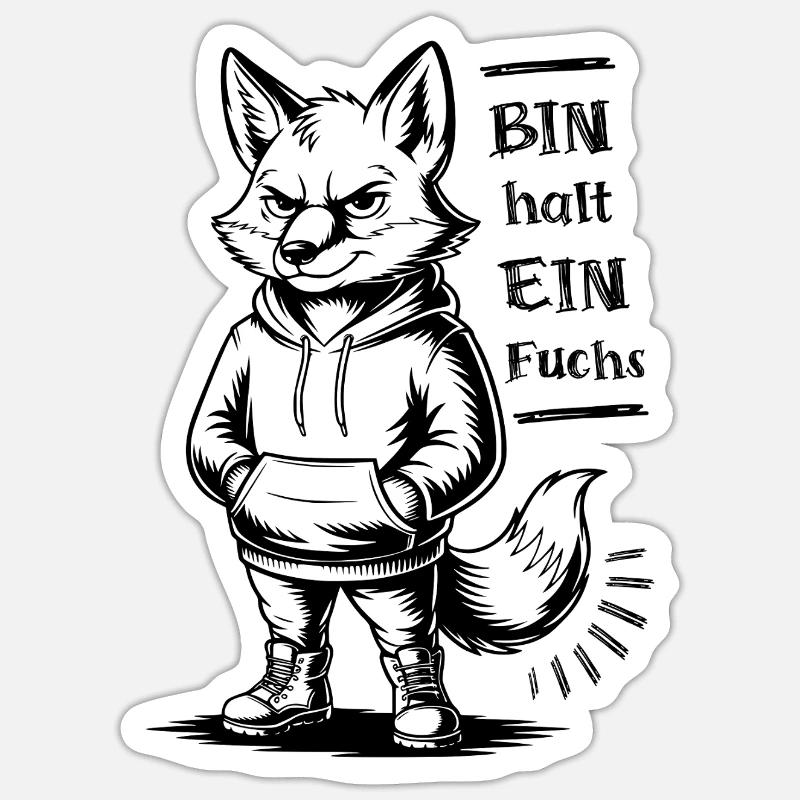 Sticker Größe S (10 x 10 cm) - 