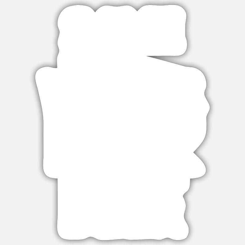 Sticker størrelse S (10 x 10 cm) - 