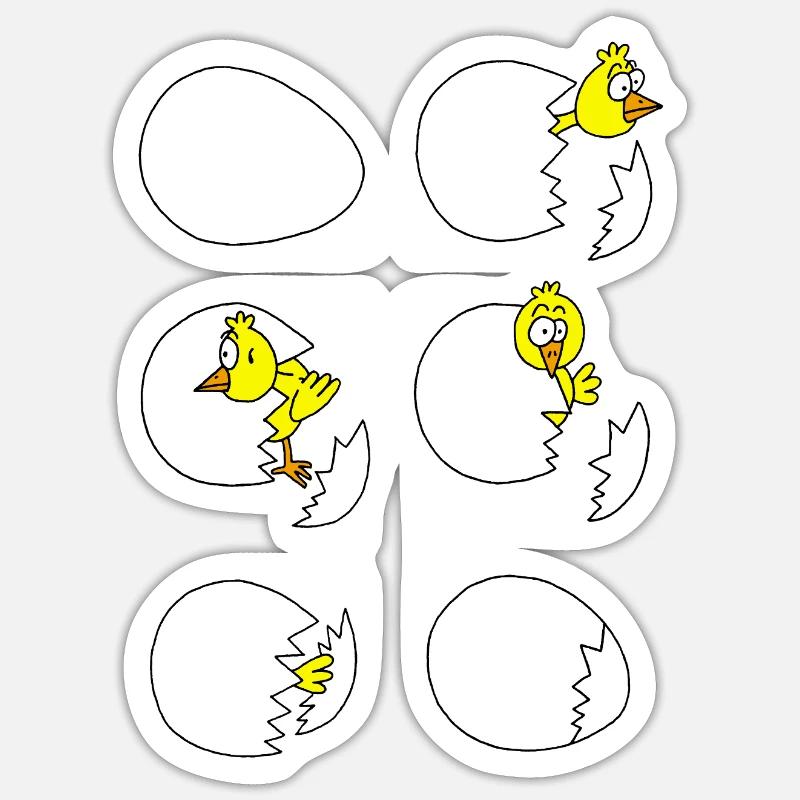 Sticker taille S (10 x 10 cm) - 