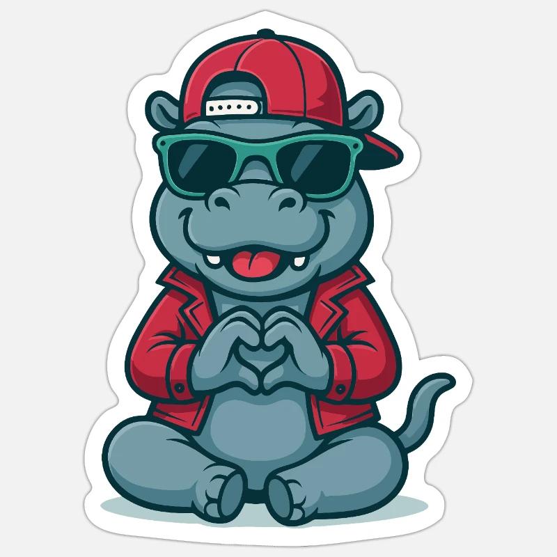 Sticker taille S (10 x 10 cm) - 
