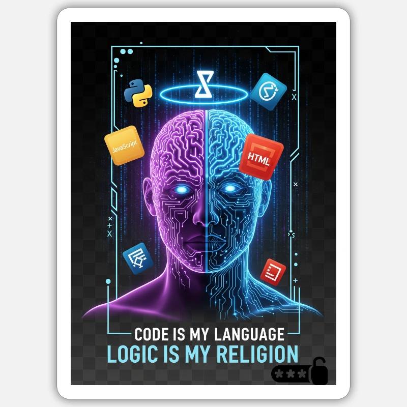 Sticker taille S (10 x 10 cm) - 