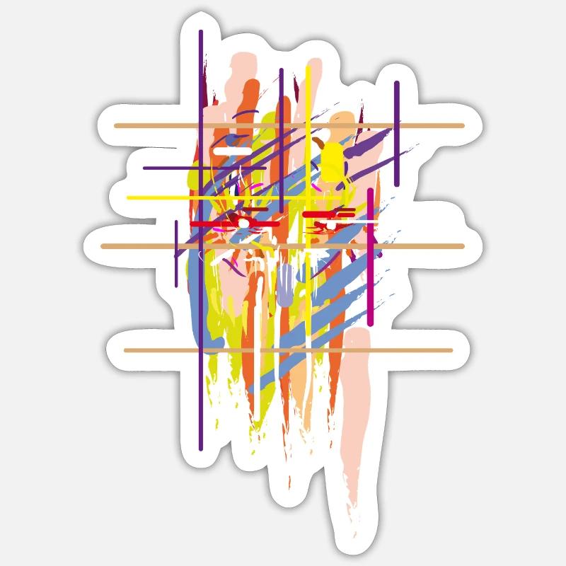 Sticker Größe S (10 x 10 cm) - 