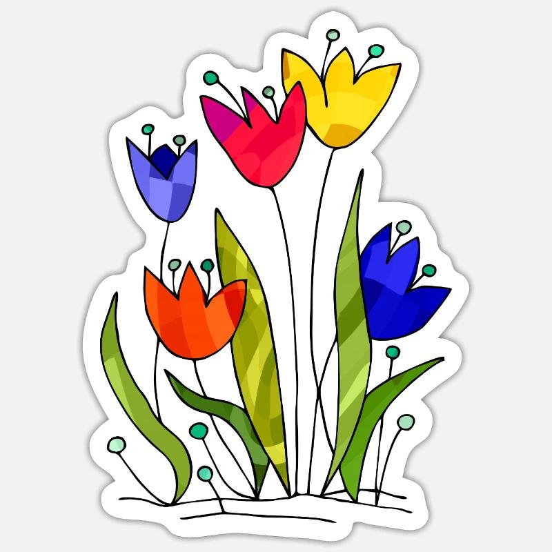 Sticker Größe S (10 x 10 cm) - 