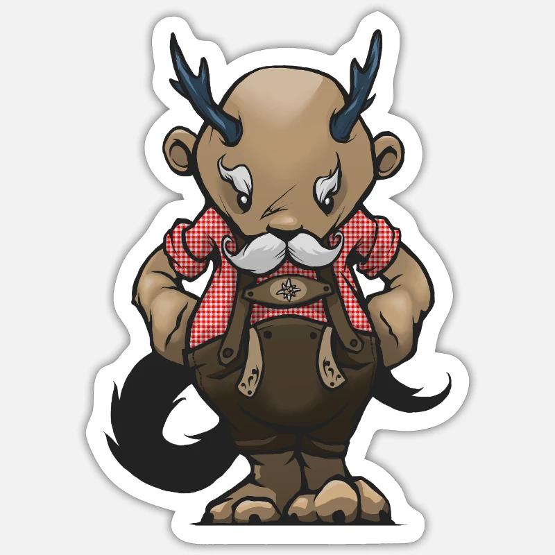 Sticker Größe S (10 x 10 cm) - 