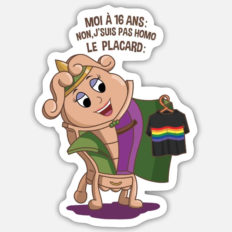 Sticker taille S (10 x 10 cm) - 