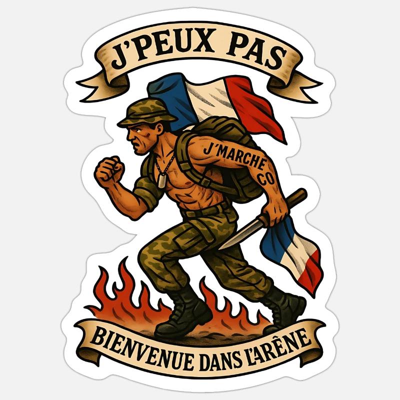 Sticker taille S (10 x 10 cm) - 