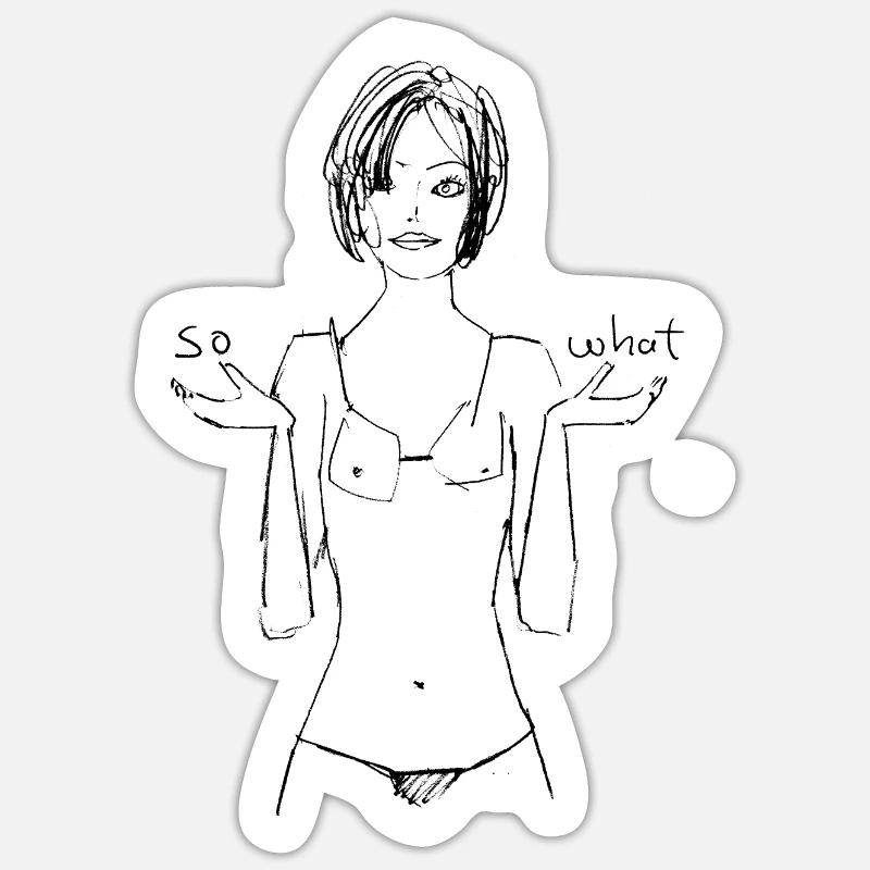 Sticker taille S (10 x 10 cm) - 