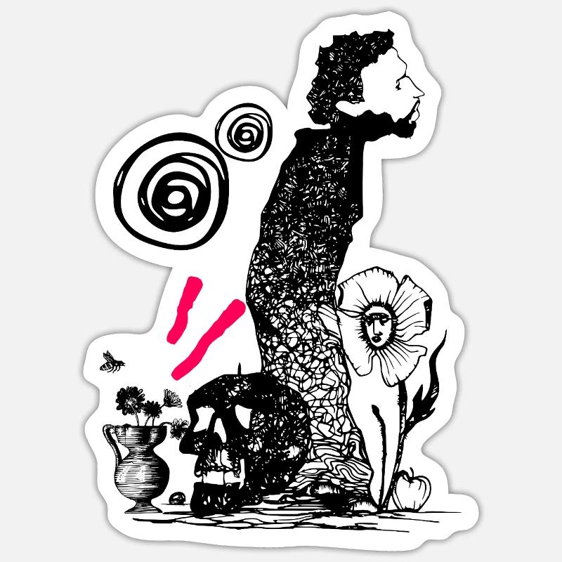 Sticker taille S (10 x 10 cm) - 