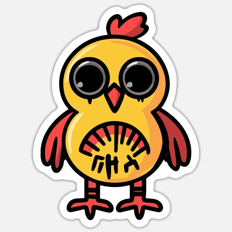 Sticker taille S (10 x 10 cm) - 