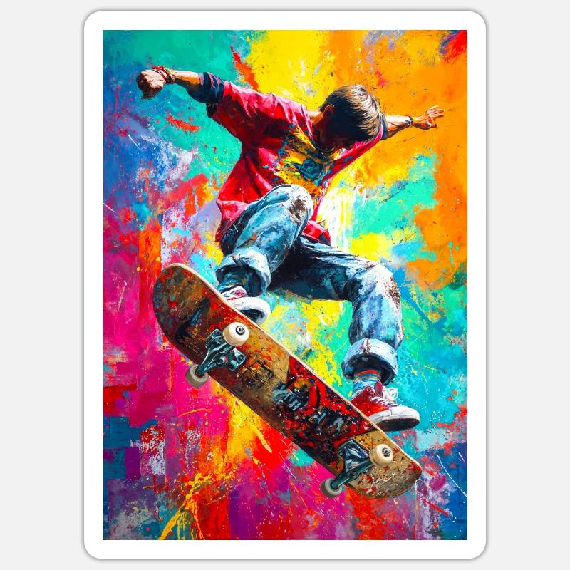 Sticker Größe S (10 x 10 cm) - 