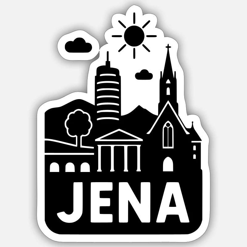 Sticker Größe S (10 x 10 cm) - 