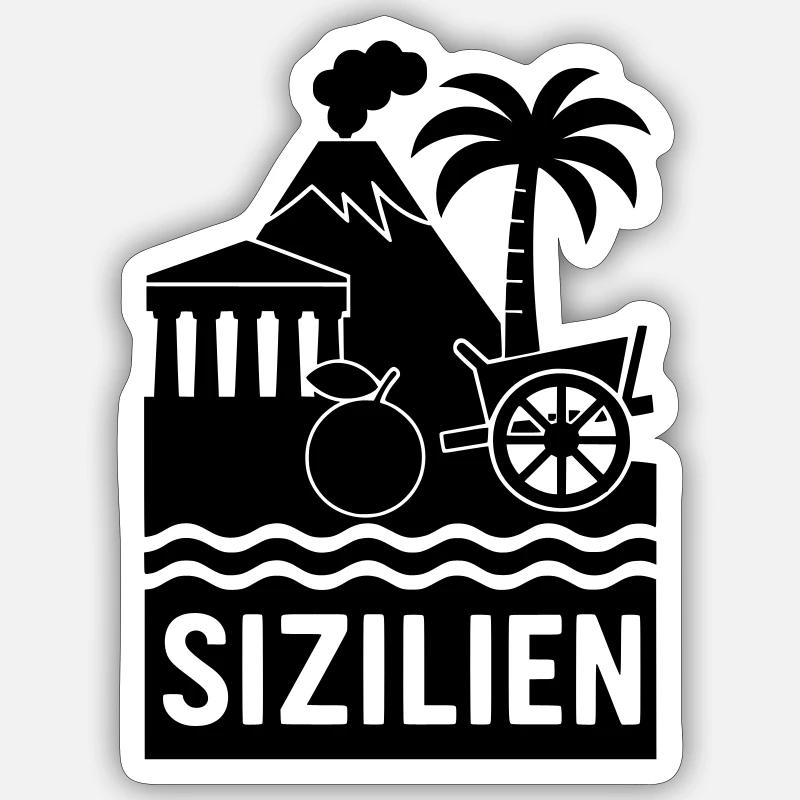 Sticker Größe S (10 x 10 cm) - 