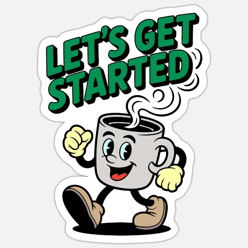Sticker Größe S (10 x 10 cm) - 