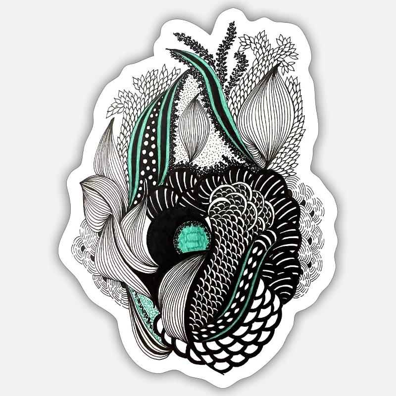 Sticker Größe S (10 x 10 cm) - 