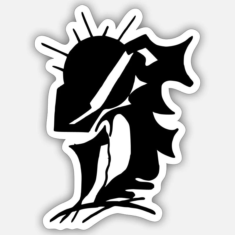 Sticker Größe S (10 x 10 cm) - 