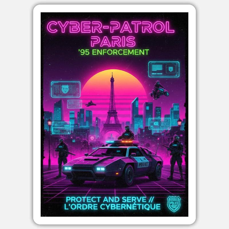 Sticker size S (10 x 10 cm) - 