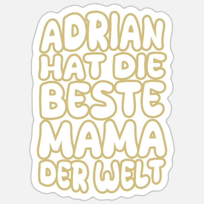 Gift for Adrian Sticker size S (10 x 10 cm)