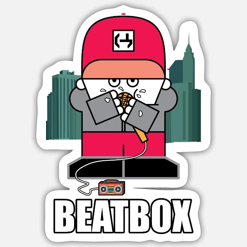 Sticker Größe S (10 x 10 cm) - 