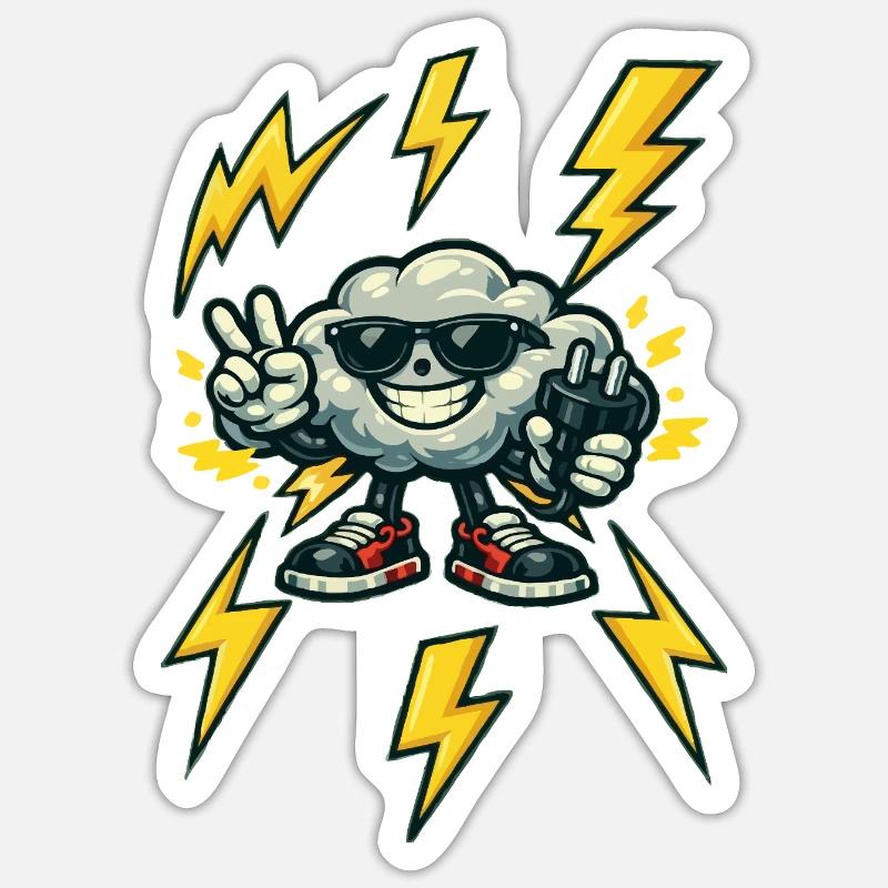 Sticker taille S (10 x 10 cm) - 