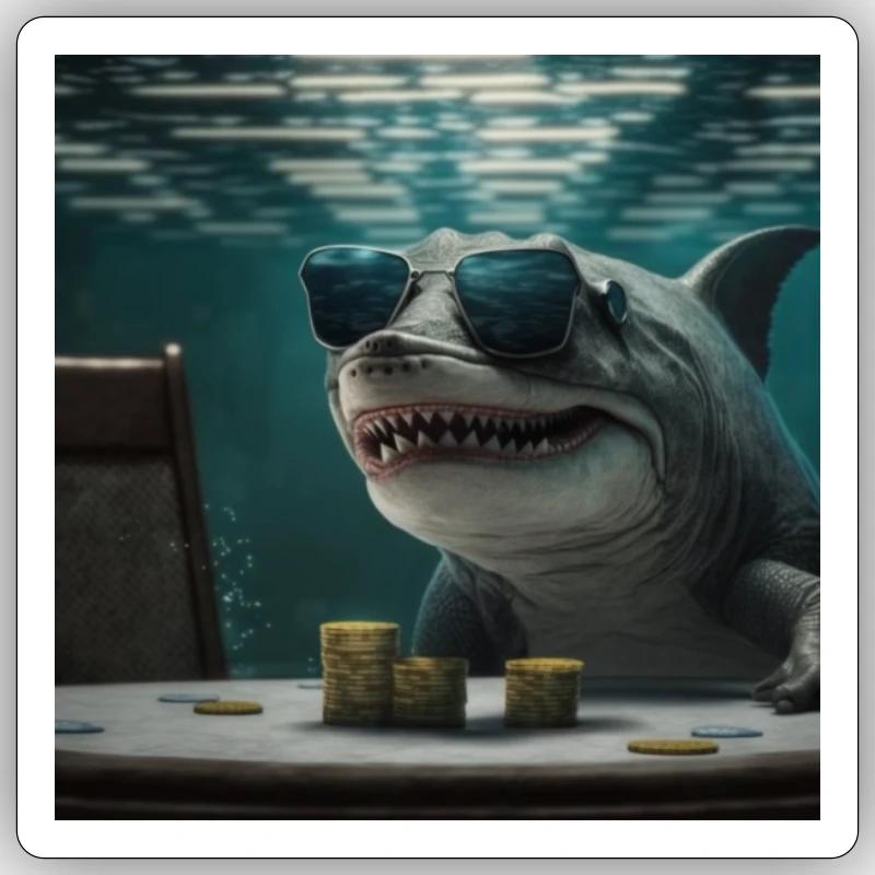 Bruce Sticker Größe S (10 x 10 cm)