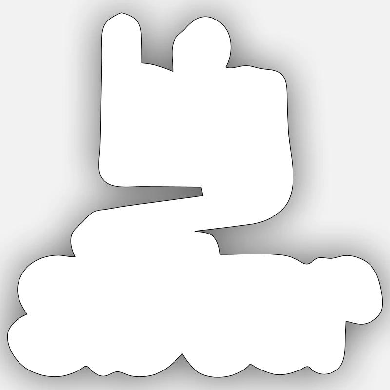 Sticker taille S (10 x 10 cm) - 