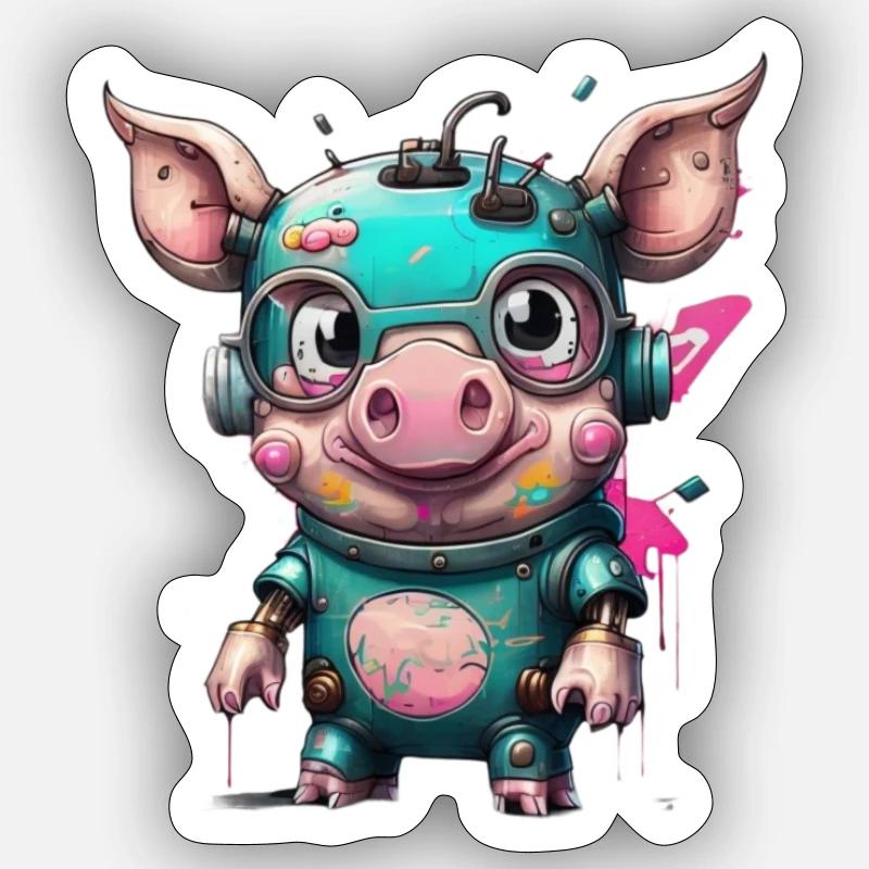 Sticker taille S (10 x 10 cm) - 