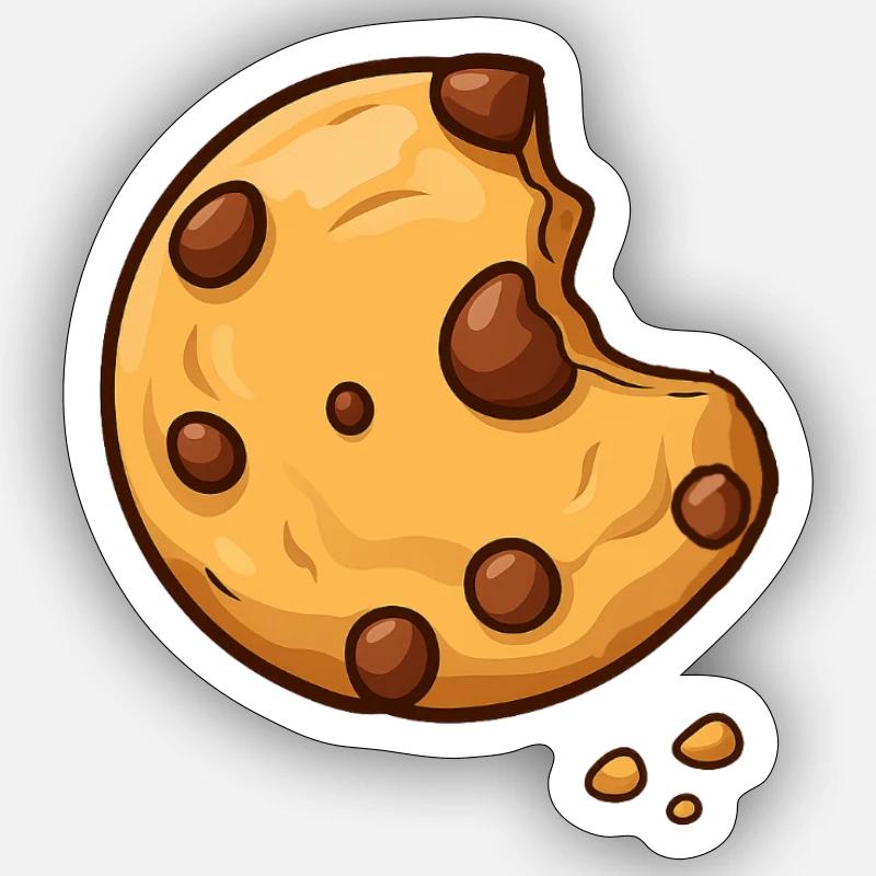 Cookie Keks Sticker size S (10 x 10 cm)
