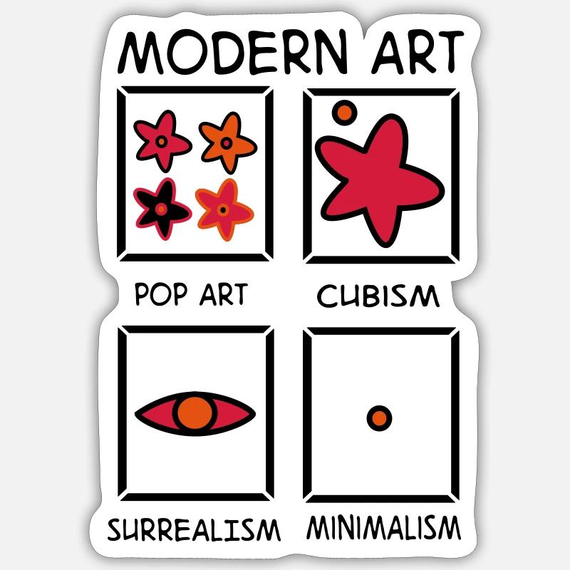 Sticker Größe S (10 x 10 cm) - 