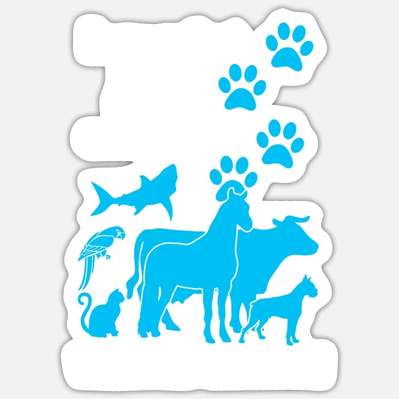 Sticker Größe S (10 x 10 cm) - 