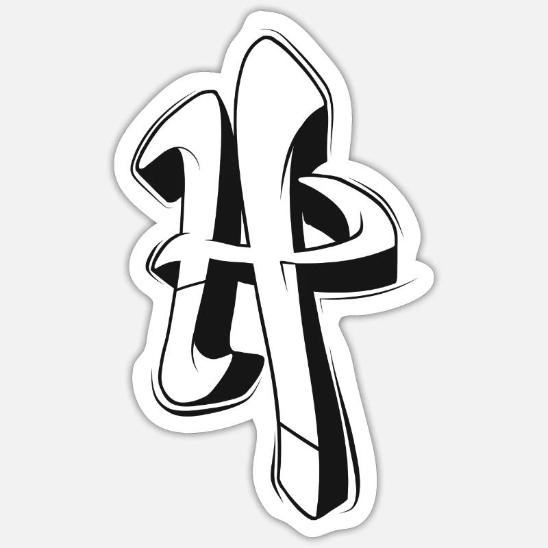 Sticker Größe S (10 x 10 cm) - 