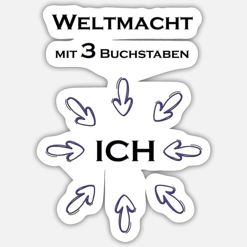 Sticker Größe S (10 x 10 cm) - 