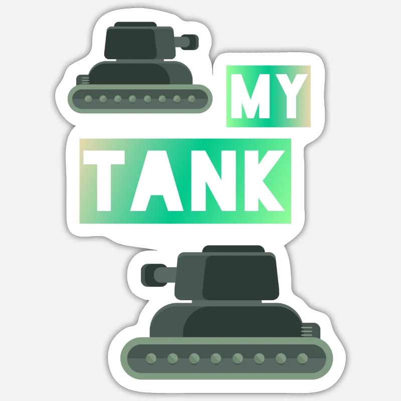Sticker Größe S (10 x 10 cm) - 