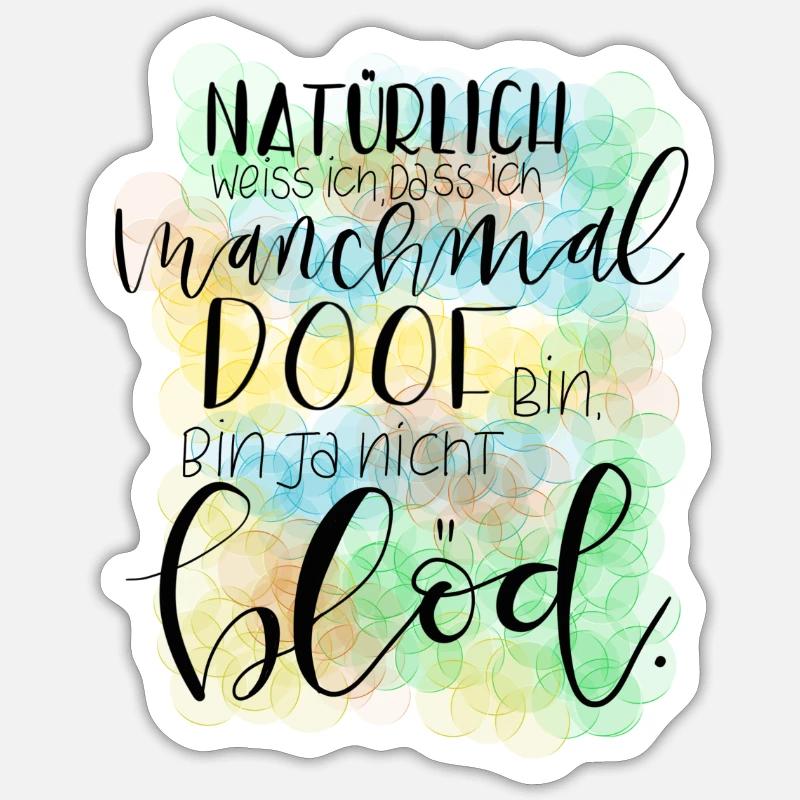 Sticker Größe S (10 x 10 cm) - 