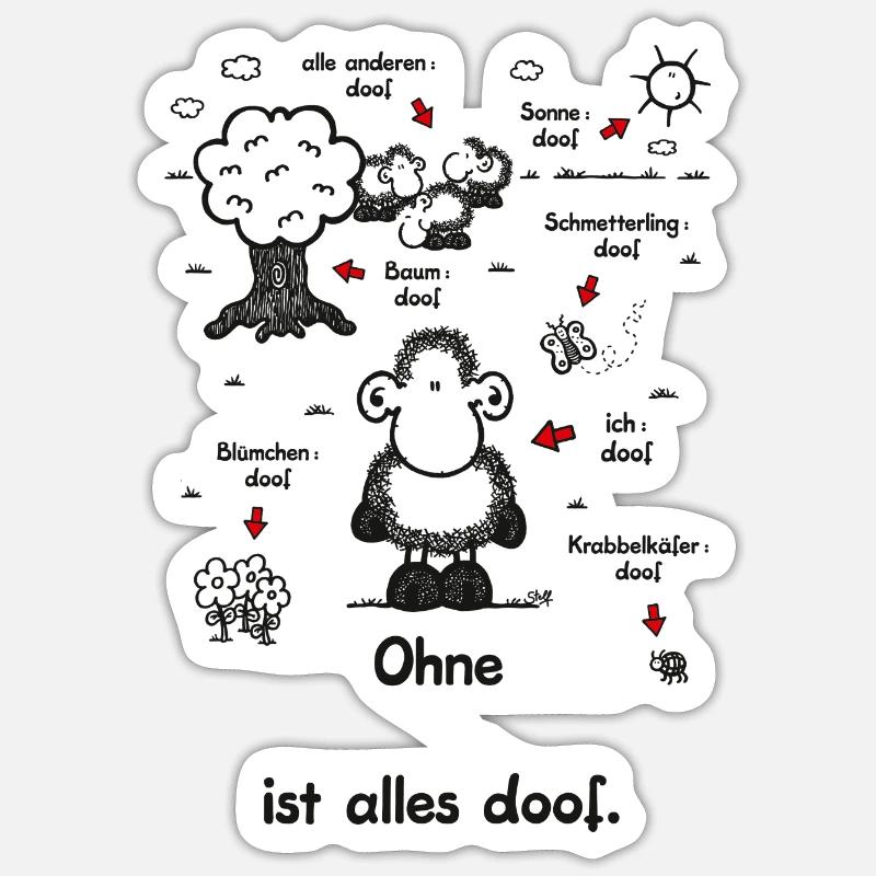 Sticker Größe S (10 x 10 cm) - 
