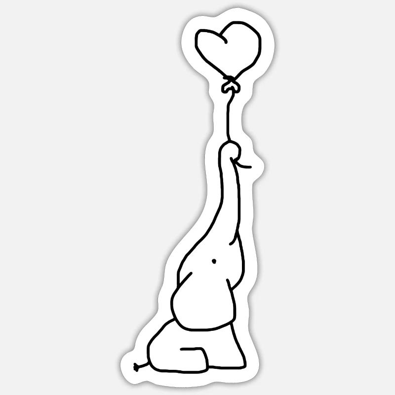Sticker taille S (10 x 10 cm) - 