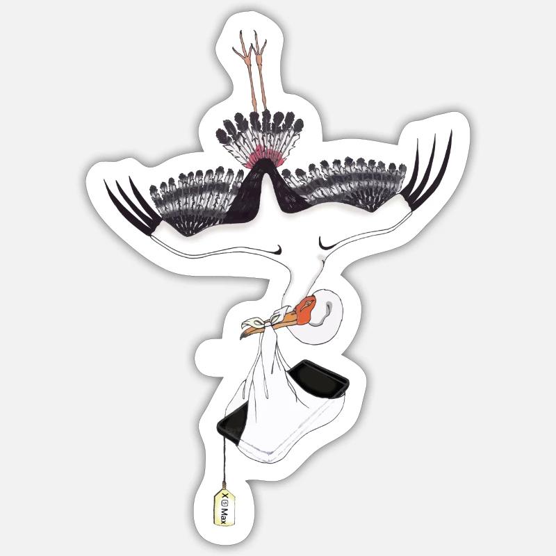 L'arrivée Sticker taille S (10 x 10 cm)