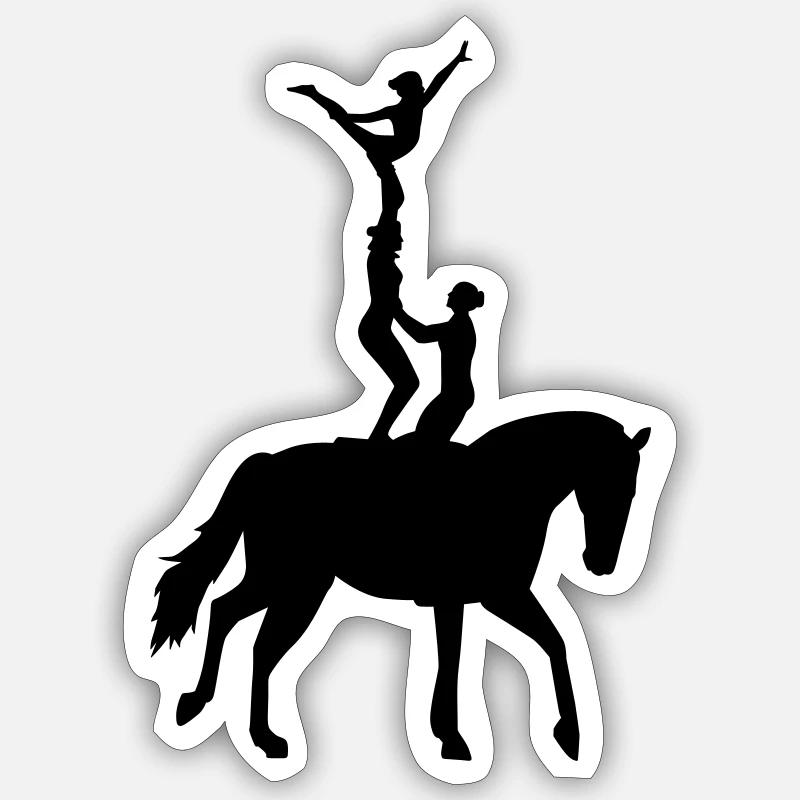 Voltige Sticker taille S (10 x 10 cm)