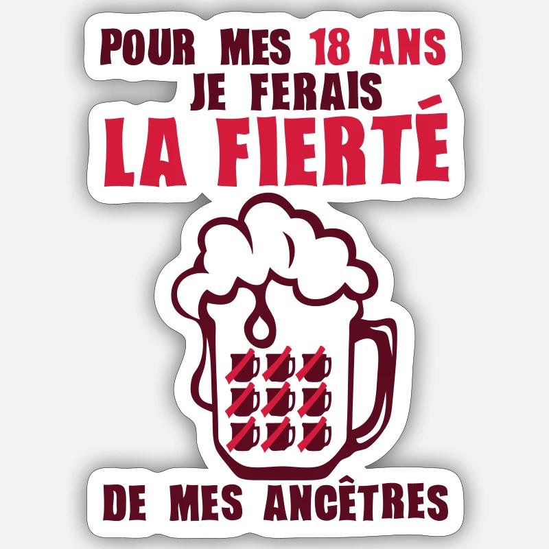 Sticker taille S (10 x 10 cm) - 