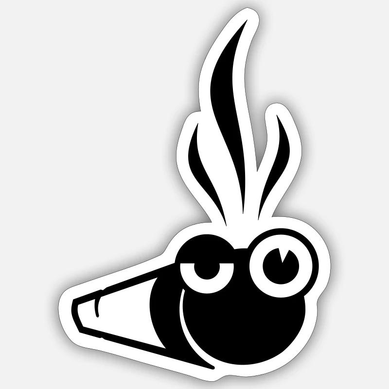 Joint - Sticker Größe S (10 x 10 cm) - Mattweiß