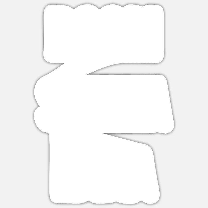 Sticker size S (10 x 10 cm) -