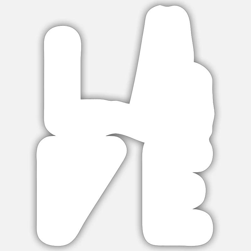 Sticker taille S (10 x 10 cm) -