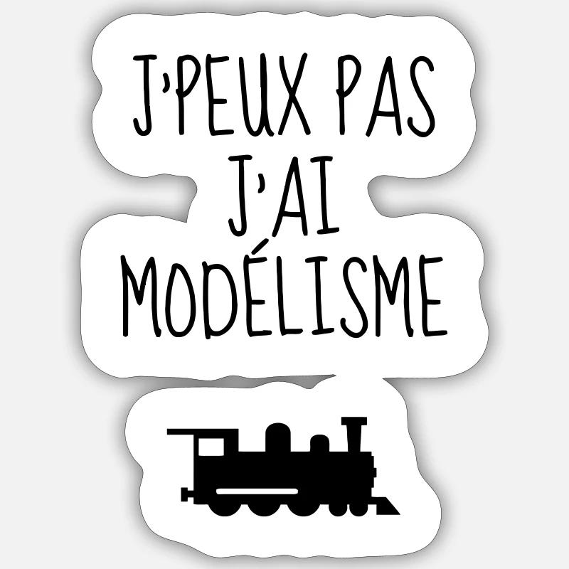 Model Maker Building Modell Modélisme Modéliste Sticker size S (10 x 10 cm)