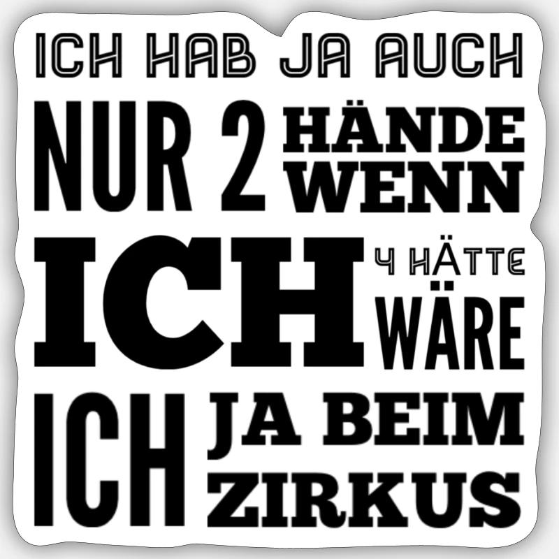 Sticker Größe S (10 x 10 cm) - 
