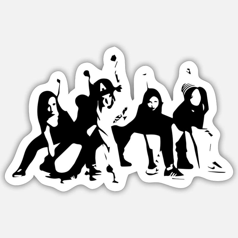 Sticker taille S (10 x 10 cm) - 