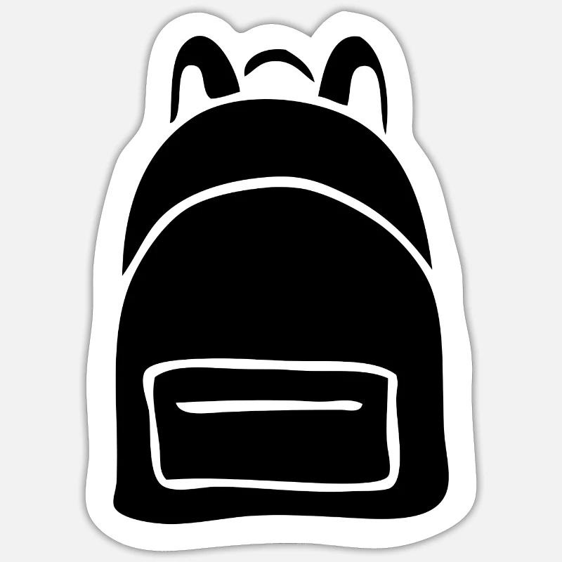 Backpack fun Sticker size S (10 x 10 cm)