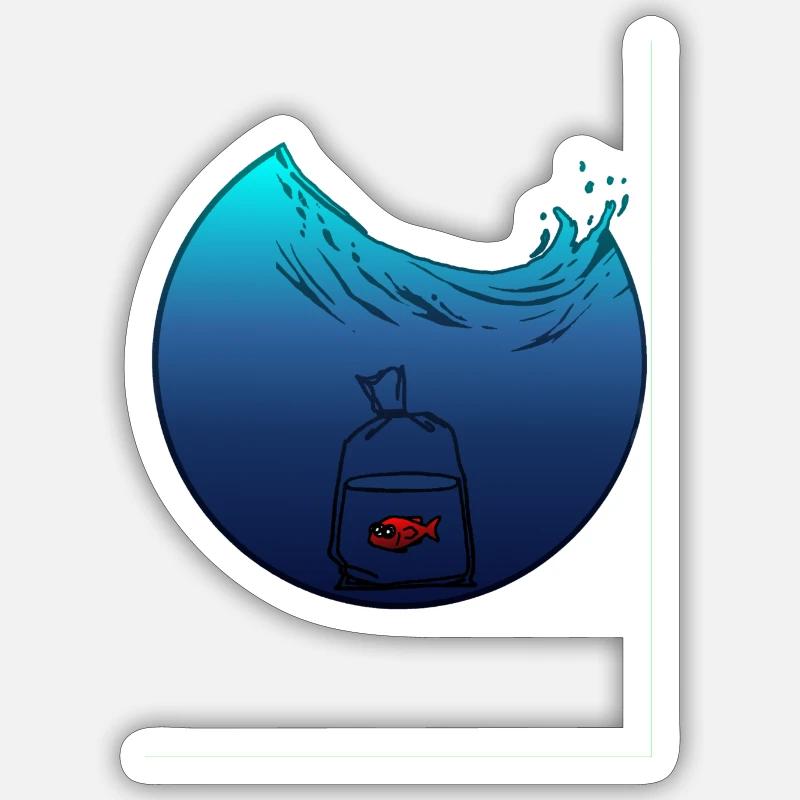 Sticker taille S (10 x 10 cm) - 