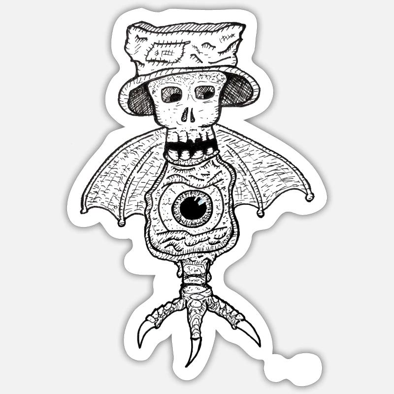 Sticker taille S (10 x 10 cm) - 