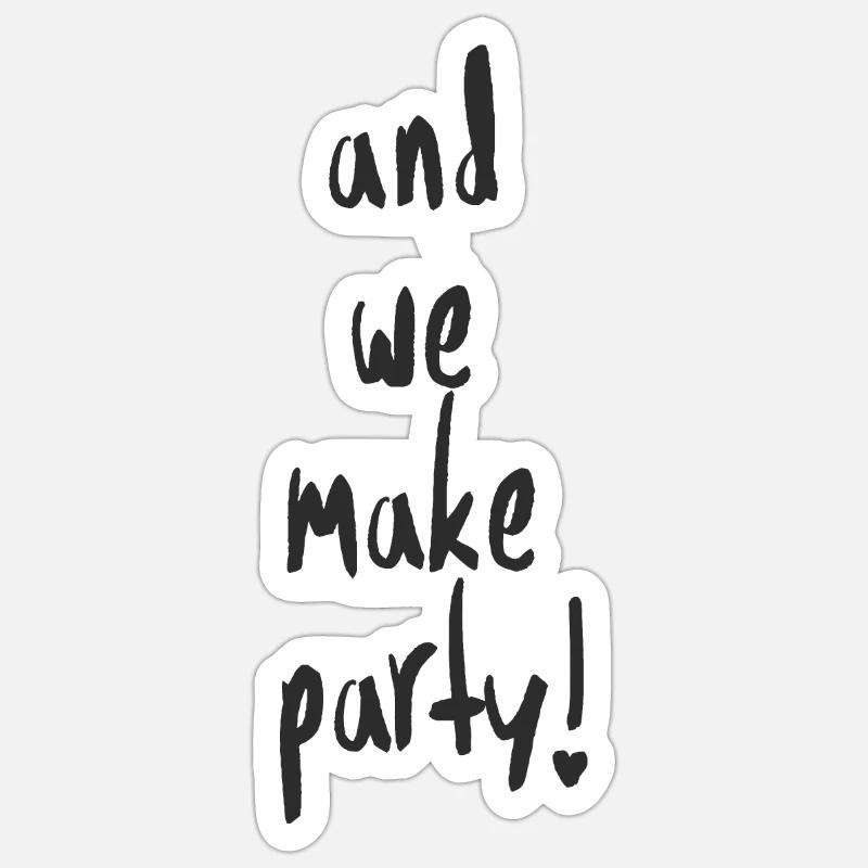 Sticker size S (10 x 10 cm) - 