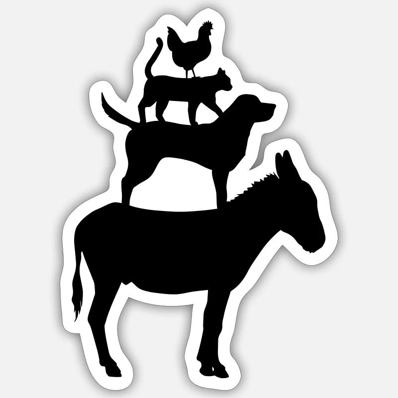 Sticker taille S (10 x 10 cm) - 