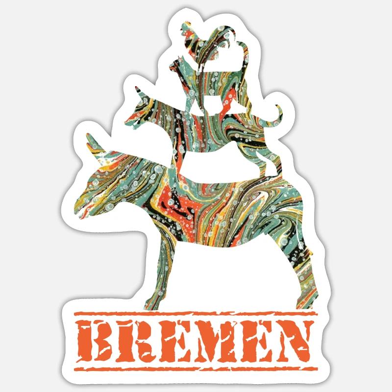 Sticker Größe S (10 x 10 cm) - 